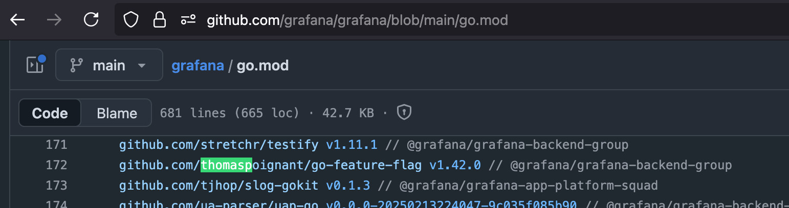 Grafana using GO Feature Flag